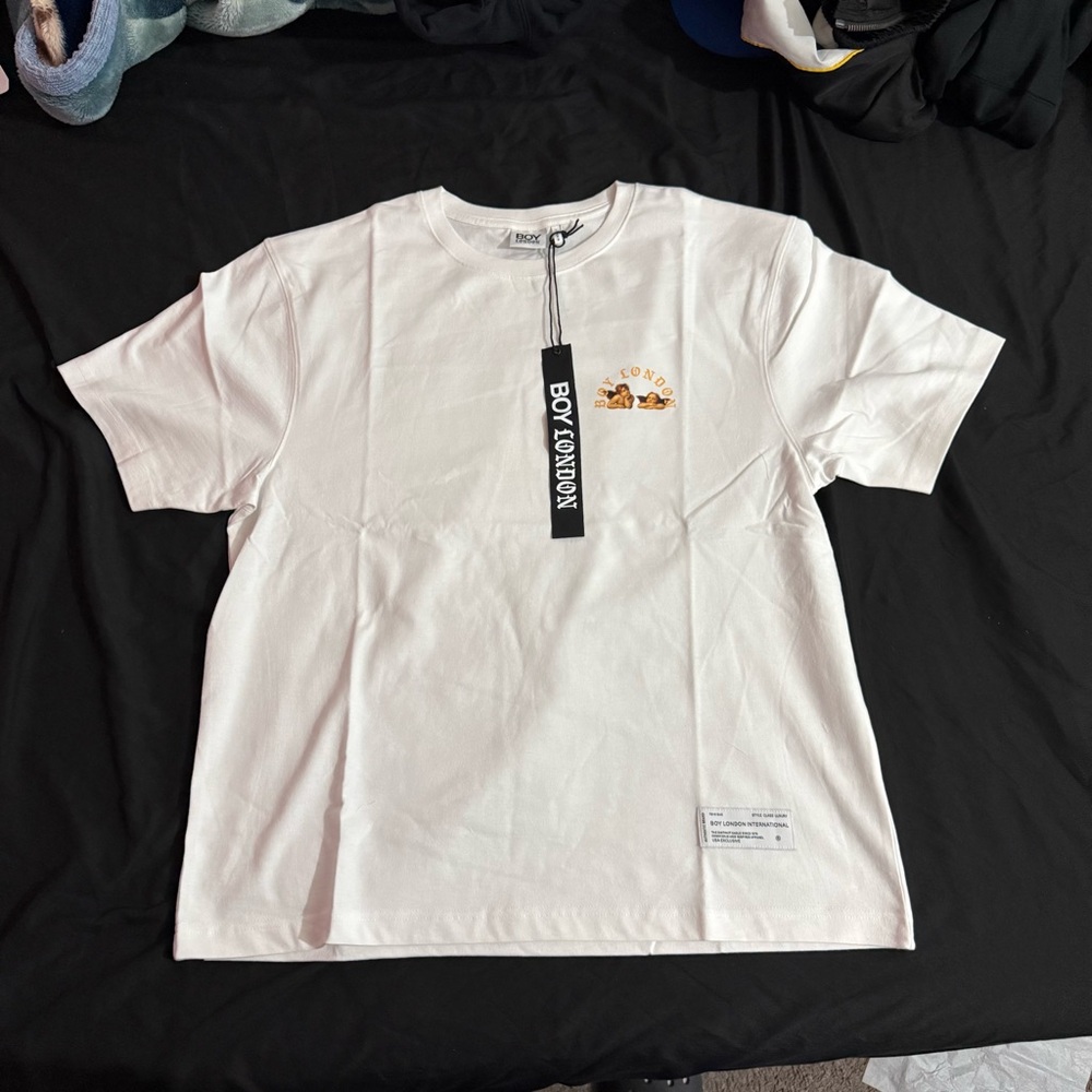 Boy london White Short Sleeve Tee
